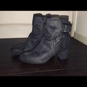 Block Heel Booties